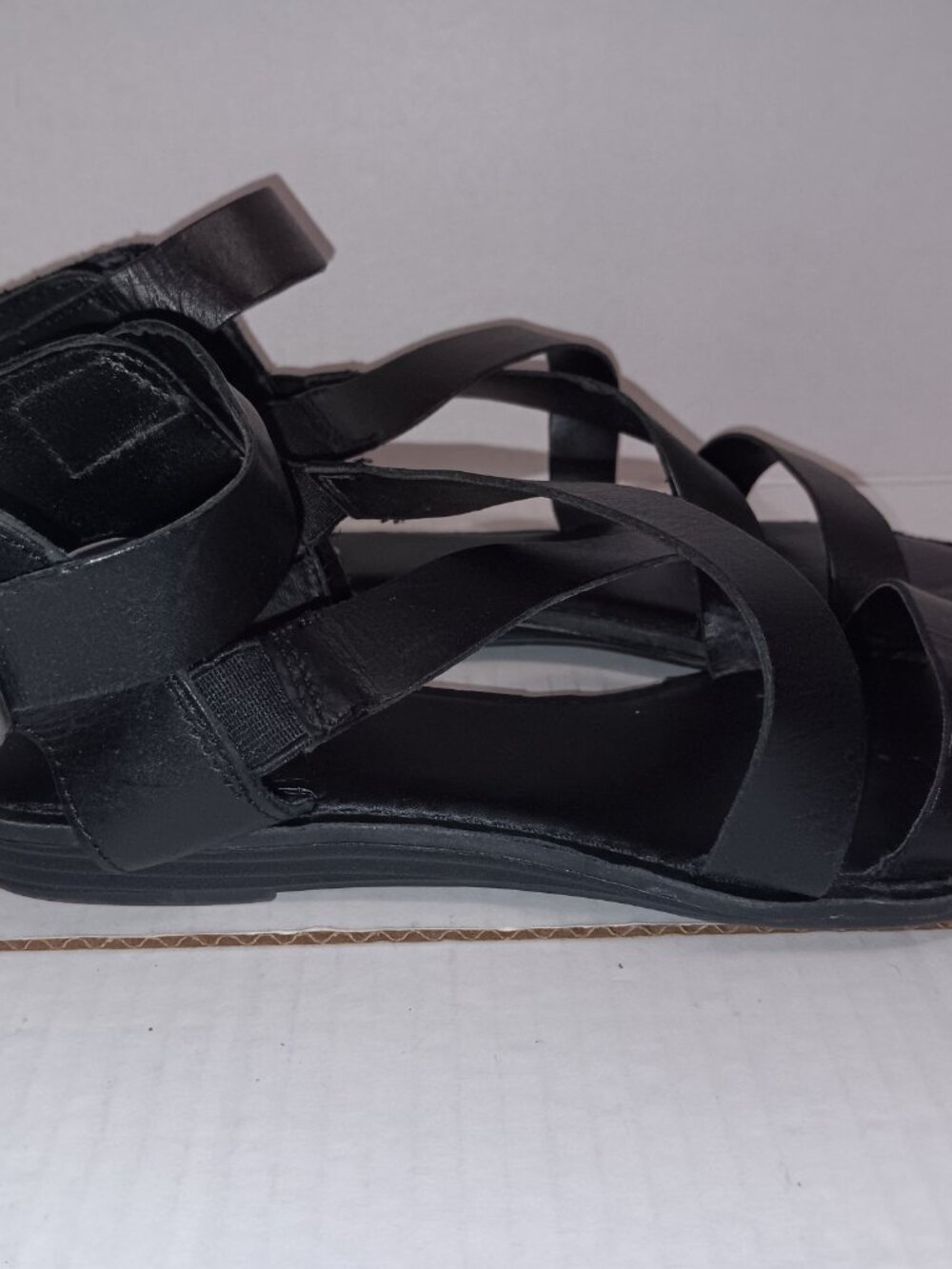 FRANCO SARTO ANKLE STRAP LEATHER UPPER GWENYTH GALIATOR SANDALS - Picture 6 of 10